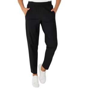Stylus Womens Mid Rise Tapered Pull On Pant Size Large